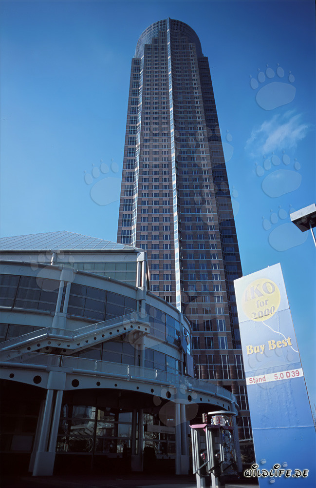 Fascinating Trade Fair Tower Frankfurt