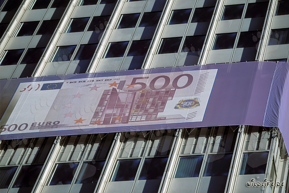 Banque centrale européenne (BCE) - Eurotower à Francfort-sur-le-Main, Allemagne