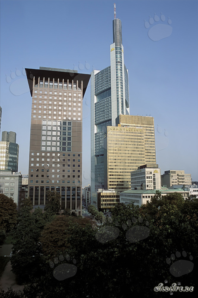Japan-Center und Commerzbank in Frankfurt am Main - Faszinierende Architektur im fernen Osten