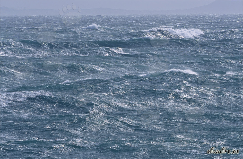 Tempête à la pointe sud de l'Afrique