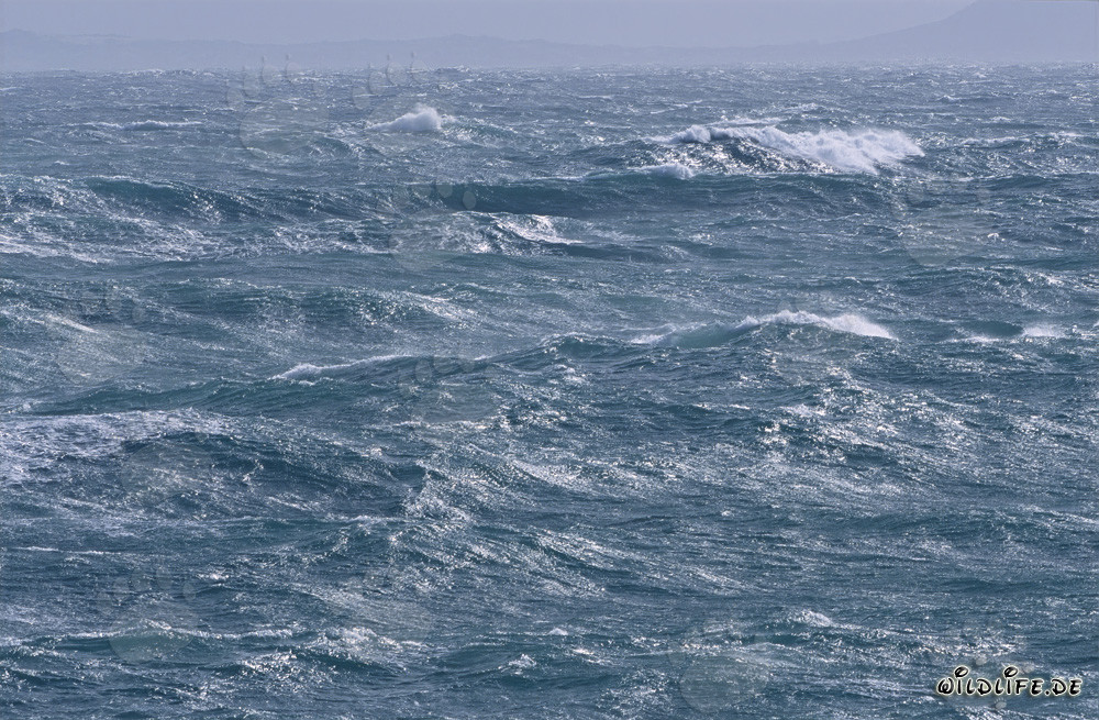 Sturm an der Südspitze Afrikas