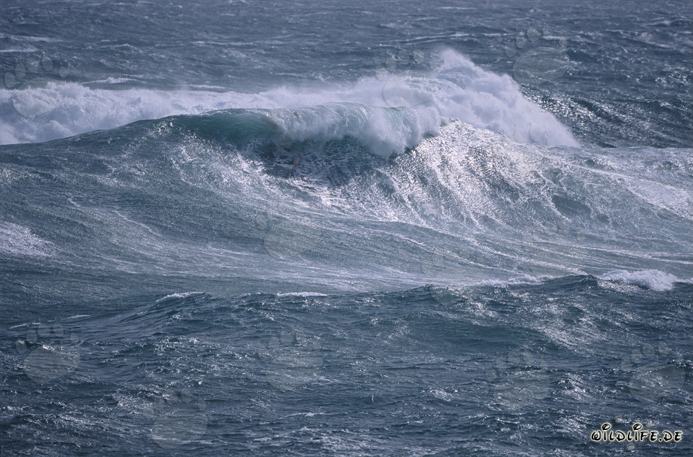 Violente tempête à la pointe sud de l'Afrique