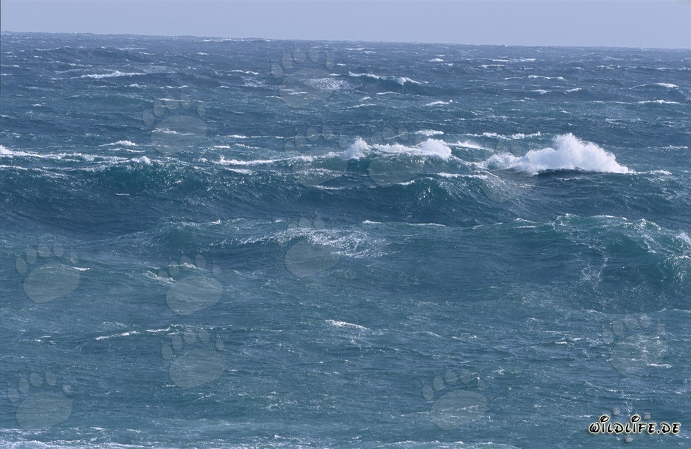 Storm on the southern tip of Africa