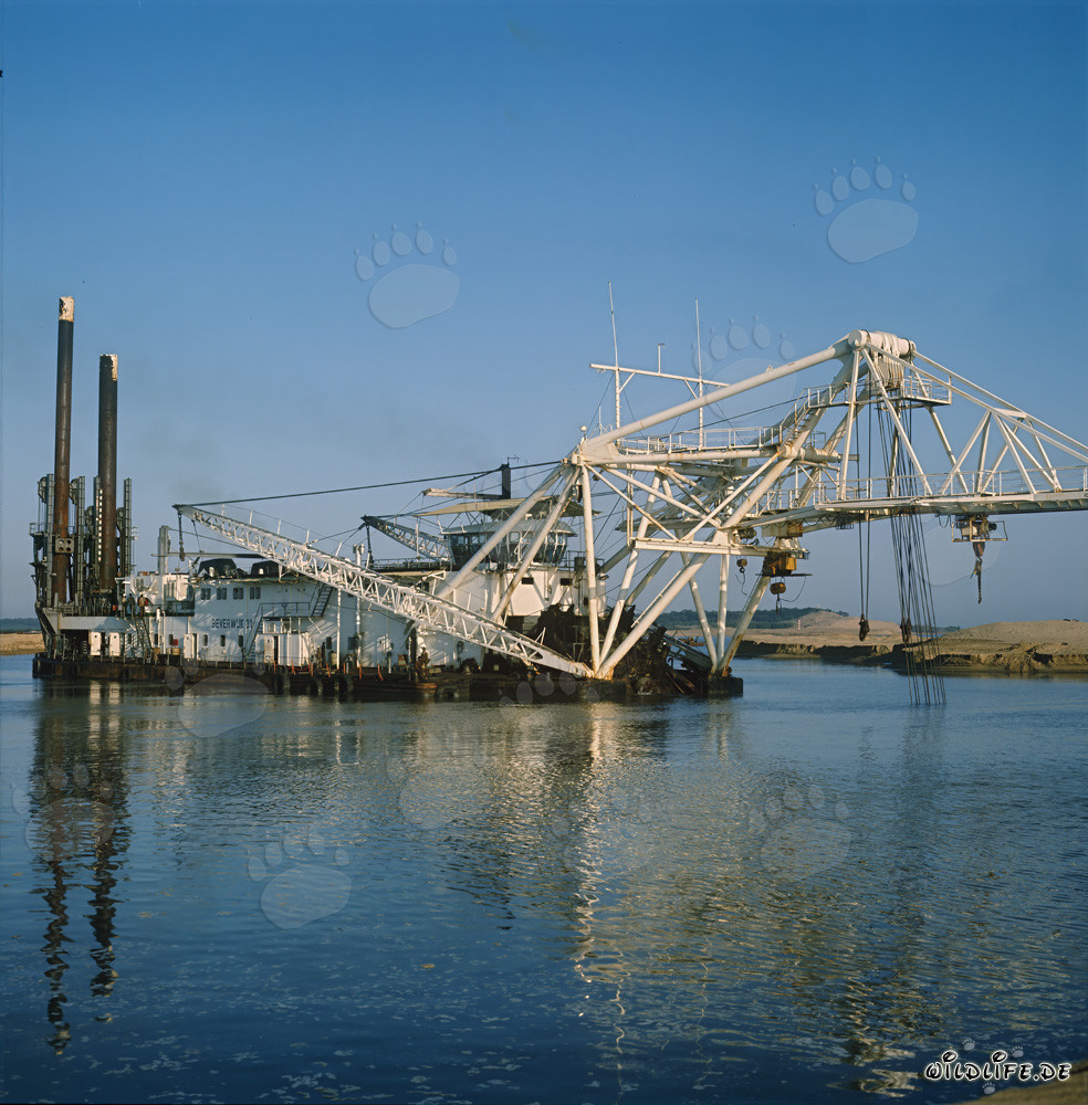 Cutter Suction Dredger Beverwijk 31 at Richards Bay Harbour, South Africa