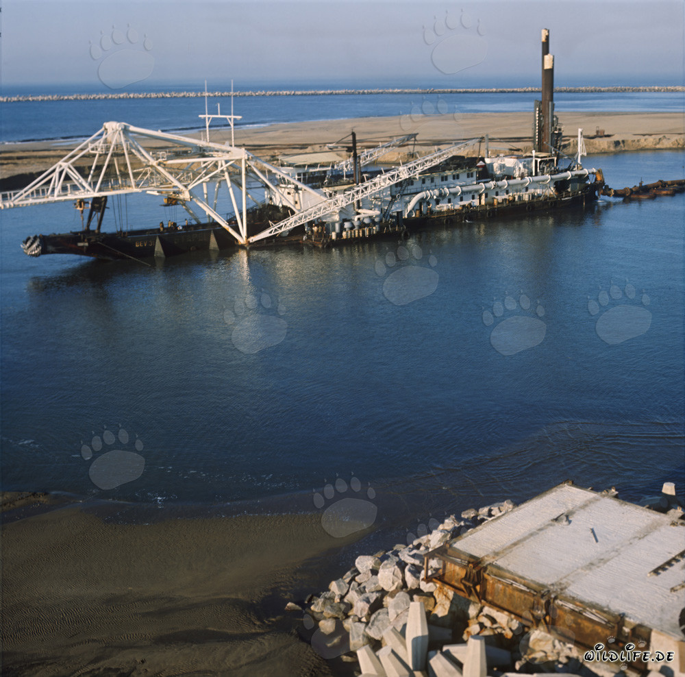 Cutter Suction Dredger Beverwijk 31 in Richards Bay Harbour, South Africa