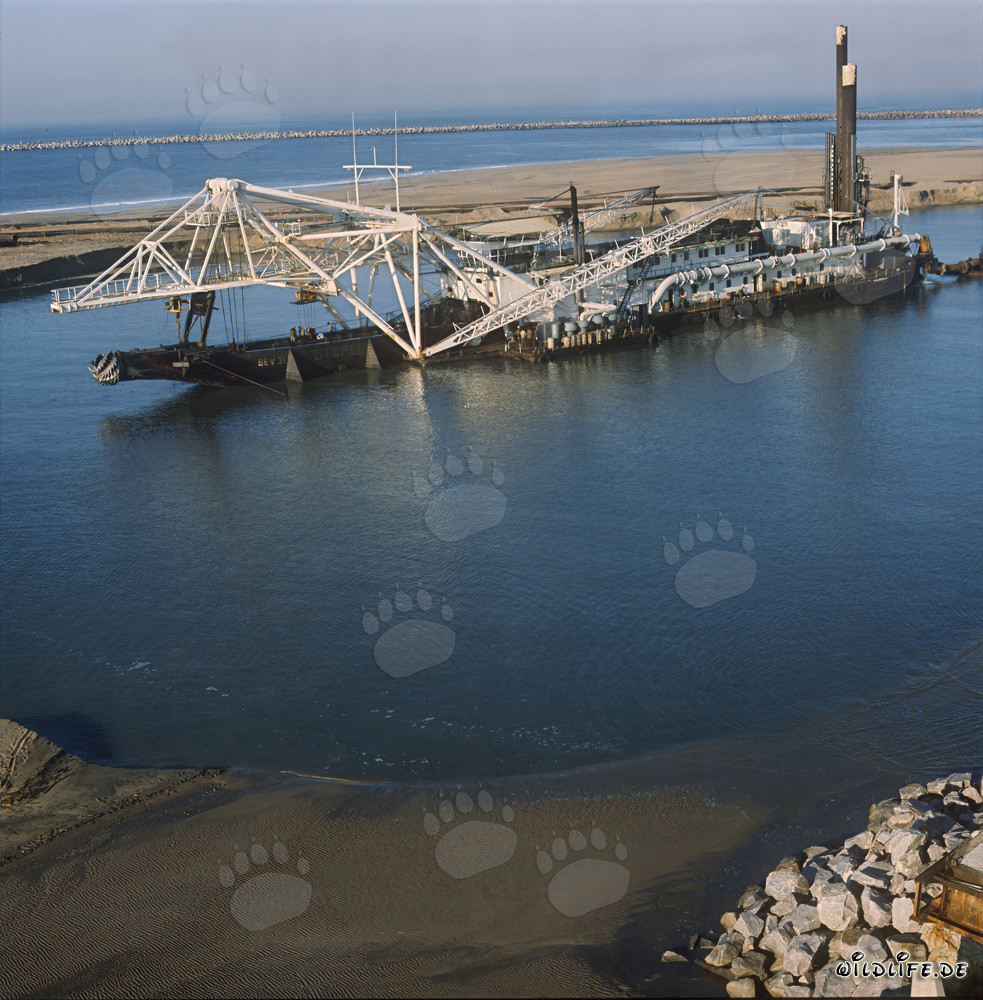 Cutter Suction Dredger Beverwijk 31 in Richards Bay Harbour, South Africa