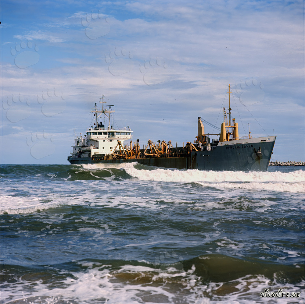 Draga de tolva HENDRIK ZANEN en Richards Bay, Sudáfrica