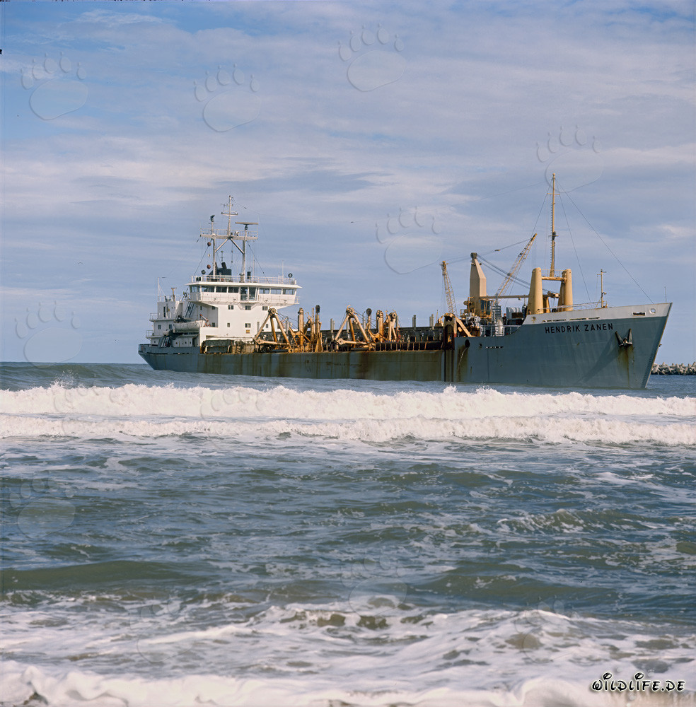 Hopperbagger HENDRIK ZANEN im Hafen Richards Bay, Südafrika