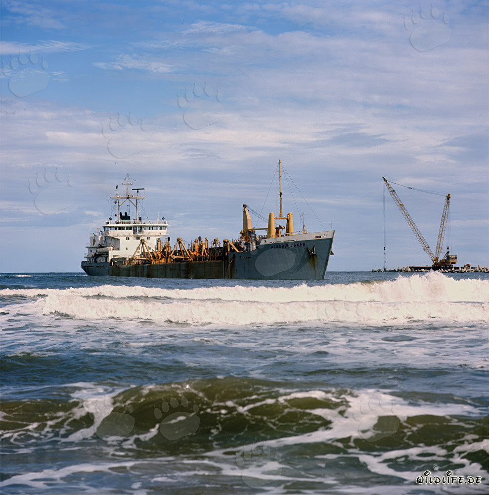 Hopperbagger HENDRIK ZANEN in Richards Bay Hafen, Südafrika