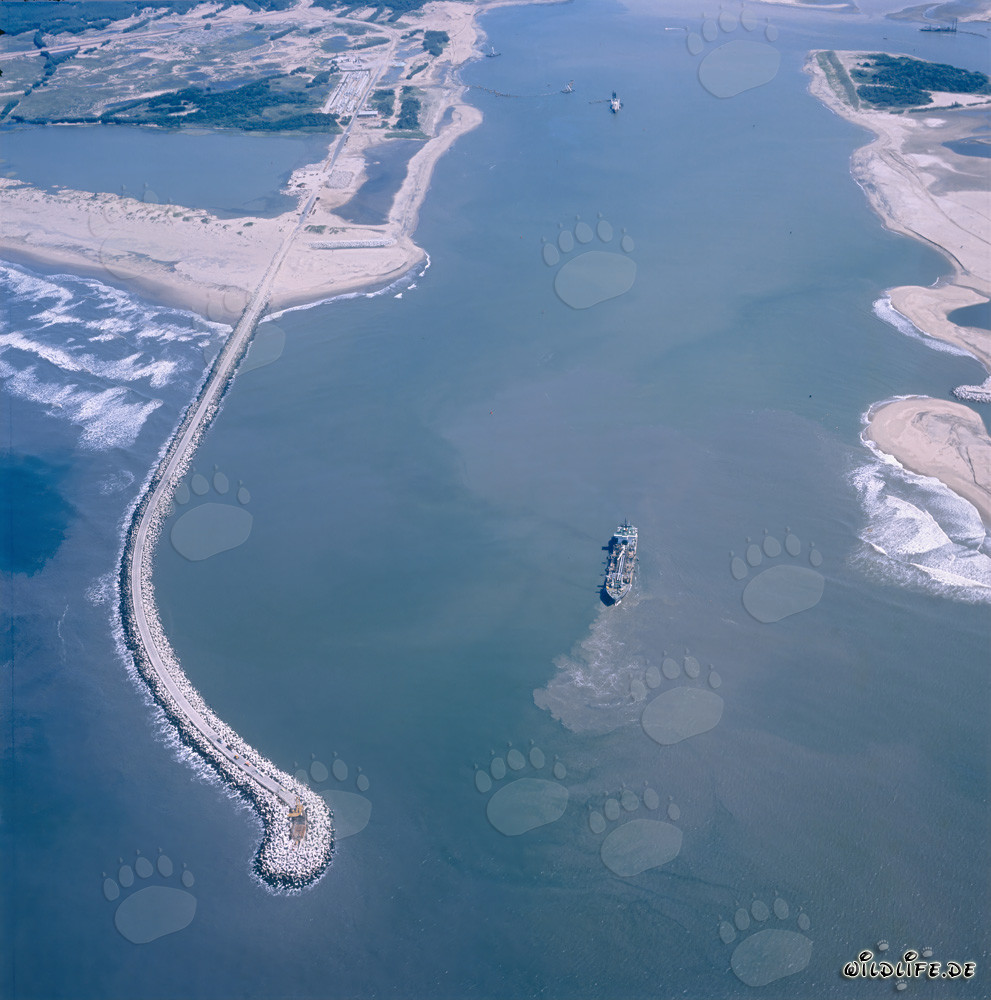 Brise-lames du Sud de Richards Bay - Protection contre les puissantes vagues de houle